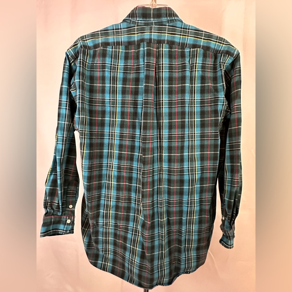 Ralph Lauren flannel, long sleeve, button down. Size Large. Great color scheme!! - Picture 5 of 8